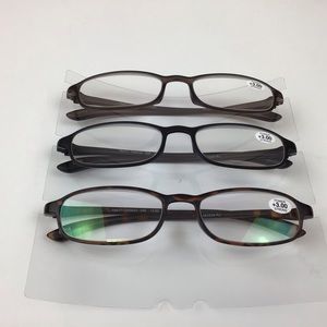 Men’s ECO 3 pack Reading Glasses +3.00